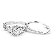Wedding Set in 18k Gold with Diamonds