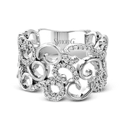 Right Hand Ring in 18k Gold with Diamonds
