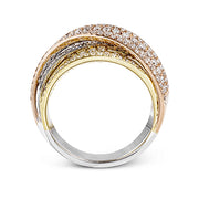 Right Hand Ring in 18k Gold with Diamonds