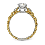 Wedding Set in 18k Gold with Diamonds