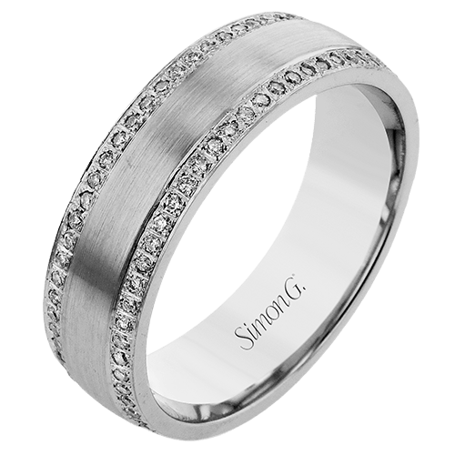 Men Ring in 14k Gold with Diamonds