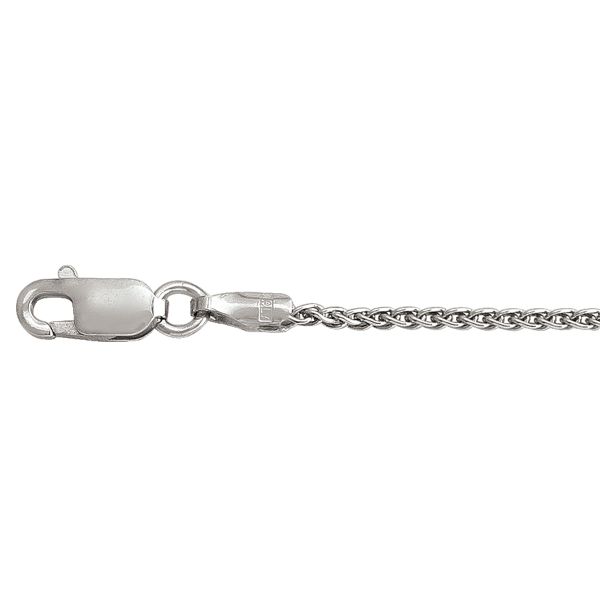 Sterling Silver Wheat Link Chain