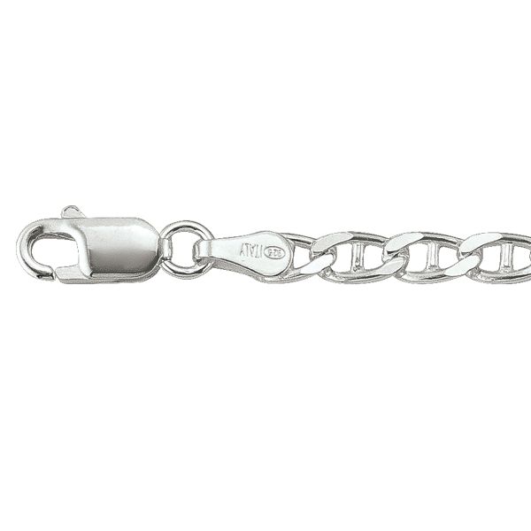 Sterling Silver Flat Anchor Link Chain