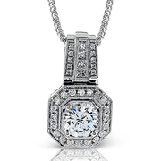 Pendant in 18k Gold with Diamonds