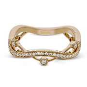 Right Hand Ring in 18k Gold with Diamonds