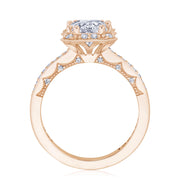 Emerald Bloom Engagement Ring