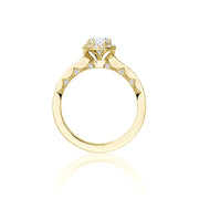 Oval Bloom Engagement Ring