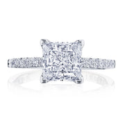 Princess Solitaire Engagement Ring