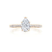 Pear Solitaire Engagement Ring