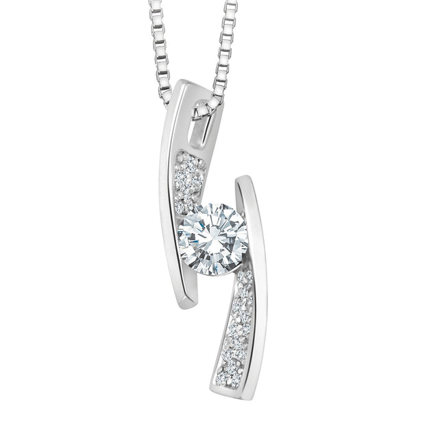 Unique Canadian Diamond Pendant