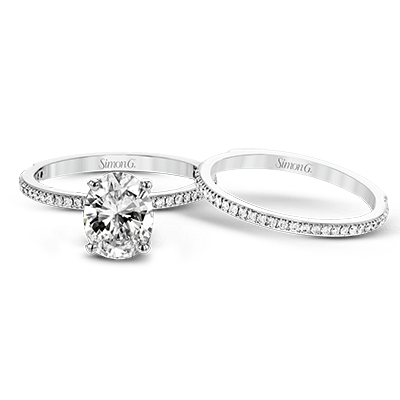 Wedding Set in 18k Gold with Diamonds