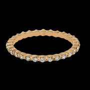 Right Hand Ring in 18k Gold with Diamonds