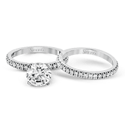 Wedding Set in 18k Gold with Diamonds