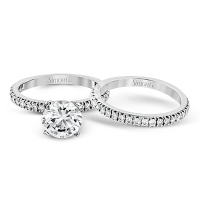Wedding Set in 18k Gold with Diamonds