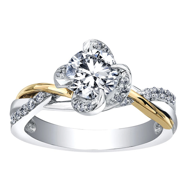 Wind's Embrace Canadian Diamond Engagement Ring
