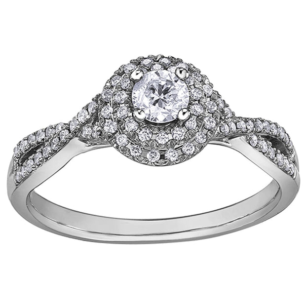 Round Canadian Diamond Ring