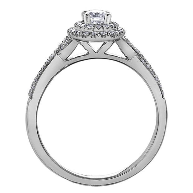 Round Canadian Diamond Ring