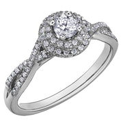 Round Canadian Diamond Ring