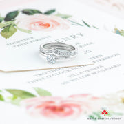 V-Shaped Canadian Diamond Wedding Band