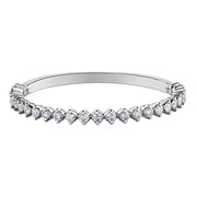Stackable Diamond Half-Eternity Band