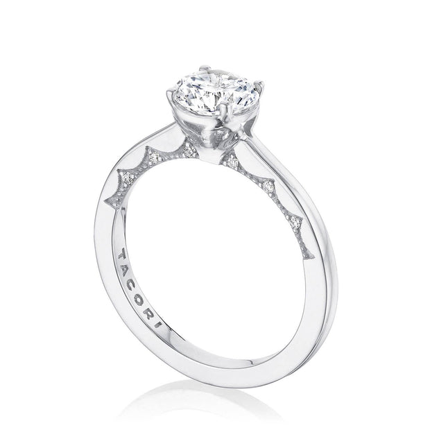 Round Solitaire Engagement Ring