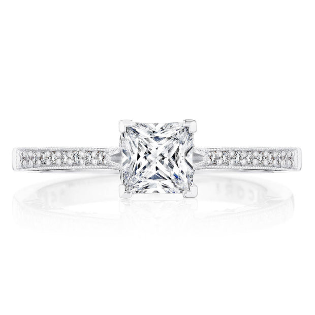 Princess Solitaire Engagement Ring