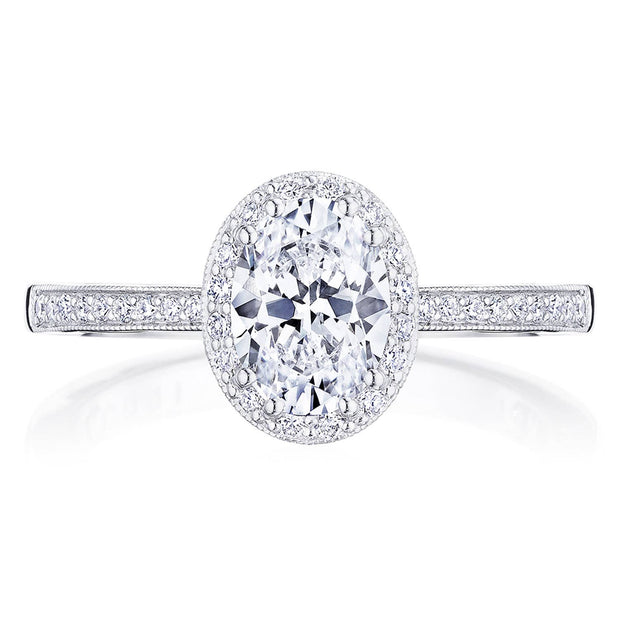 Oval Bloom Engagement Ring