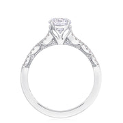 Round Solitaire Engagement Ring