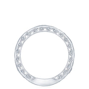 Twist with Diamond Accent Wedding Band