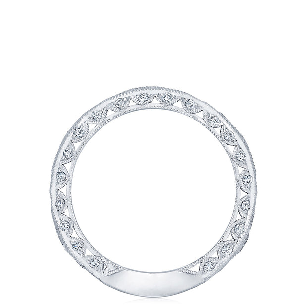 Twist with Diamond Accent Wedding Band
