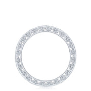 Twist with Diamond Accent Wedding Band