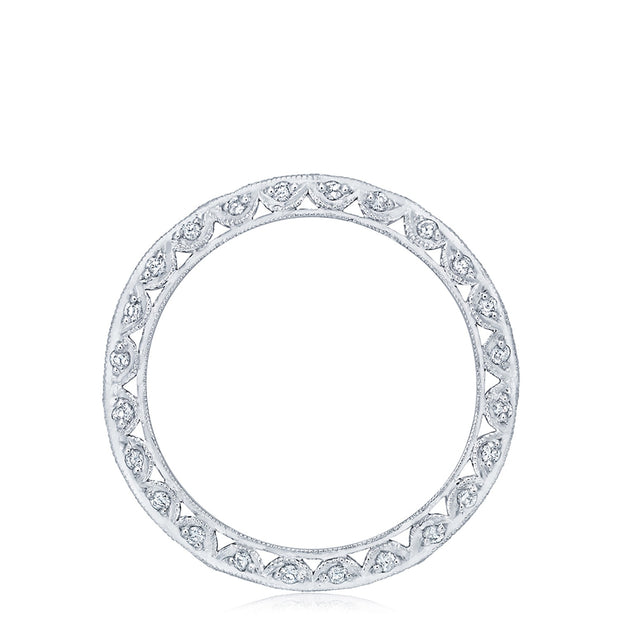 Twist with Diamond Accent Wedding Band