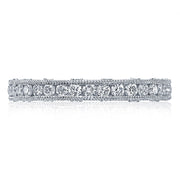 Channel Set Wedding Band
