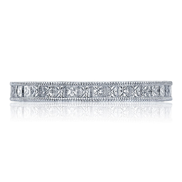 Channel Set Wedding Band