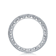 Channel Set Wedding Band