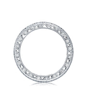 Channel Set Wedding Band