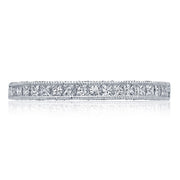 Channel Set Wedding Band