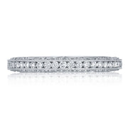 Channel Set Wedding Band