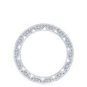 Channel Set Wedding Band