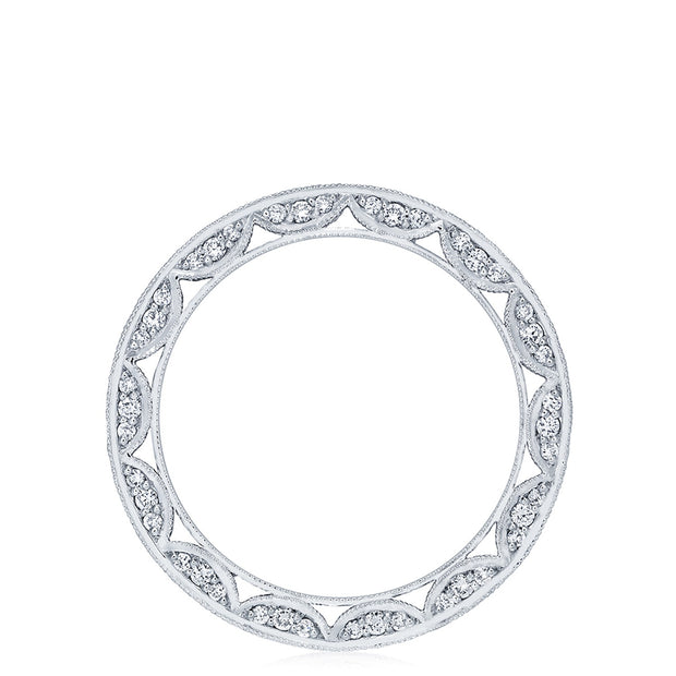 Channel Set Wedding Band