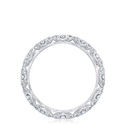 Marquise Shape Design Detail Wedding Band