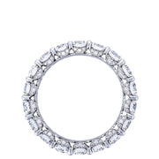 Round Diamond Eternity Band