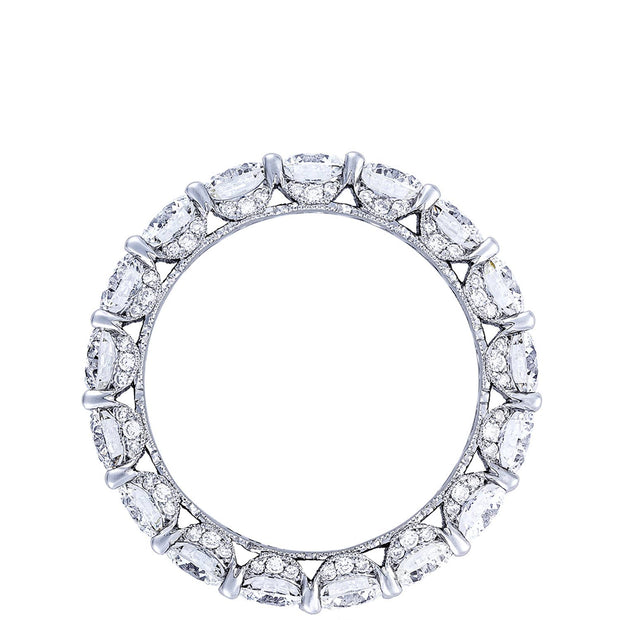 Round Diamond Eternity Band