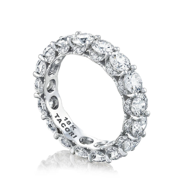 Round Diamond Eternity Band