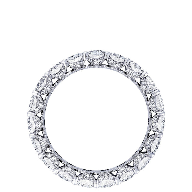 Oval Cut Diamond Eternity Band