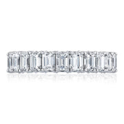 Emerald Cut Diamond Eternity Band