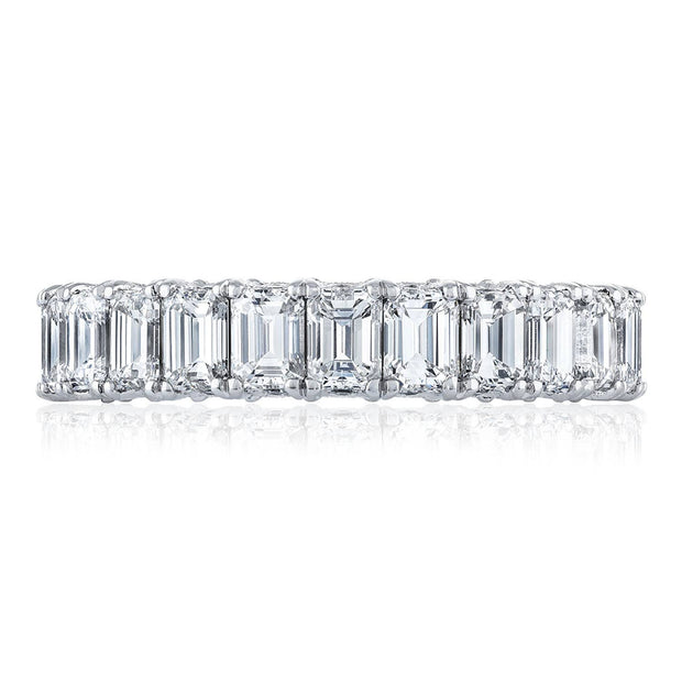 Emerald Cut Diamond Eternity Band