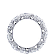 Pear Cut Diamond Eternity Band