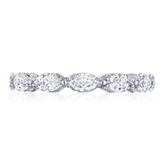 Marquise Cut Diamond Eternity Band