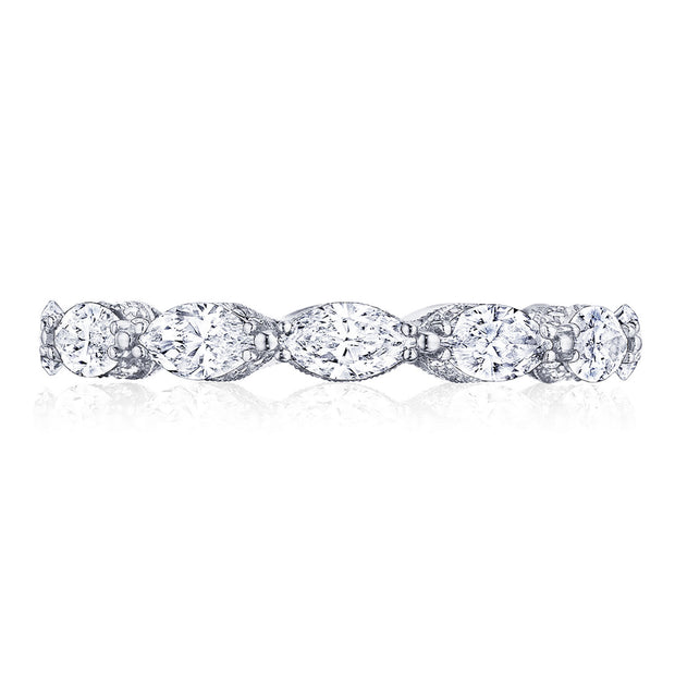 Marquise Cut Diamond Eternity Band